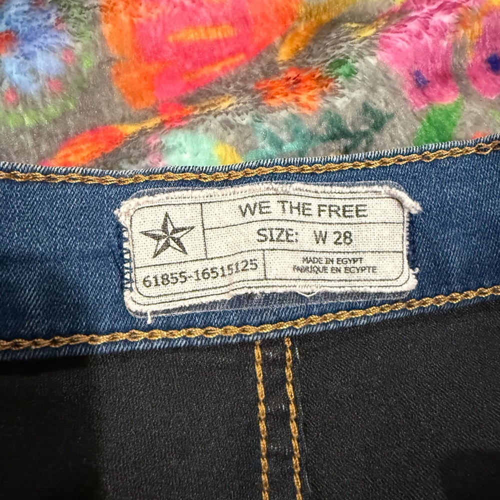 Free People Denim Women’s Size 28 Y2K Skinny Jeans We The Free Denim Jeans